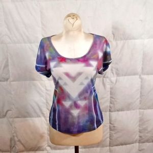 Tie Die Hollister Low cut T.